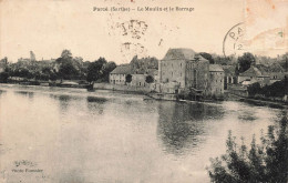 FRANCE - Parcé  - Vue Sur Le Moulin Et Le Barrage - Carte Postale Ancienne - Sonstige & Ohne Zuordnung