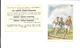 EK38 - IMAGES DOCKS FRANC COMTOIS  - ATHLETISME - EMIL ZATOPEK - ALAIN MIMOUN - HERBERT SCHADE - Atletica