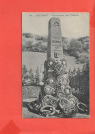 BELFORT Cpa Monument Des Mobiles Avec Beaucoup De Gerbe De Fleur - Cimiteri Militari