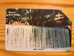 Phonecard Morocco - Waterfall - Marruecos