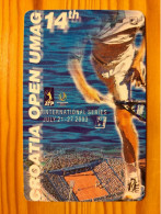 Phonecard Croatia - Tennis, Croatia Open Umag - Kroatië
