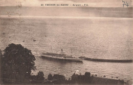 FRANCE - Thonon Les Bains - Le Port - Carte Postale Ancienne - Thonon-les-Bains