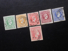 GR  Mi 69c/79bC/80bC/81bC/90B/59a  Hermeskopf  1886/93 - Used Stamps