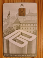 Phonecard Croatia - Privreona Bank Zagreb - Croatie