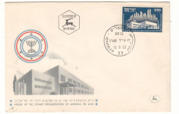 Israël - Lettre De 1952 - Oblit Jerusalem - - Storia Postale