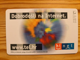 Phonecard Croatia - Internet, Hinet - Kroatië