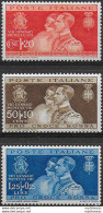 1930 Italia Nozze Del Principe Umberto 3v. MNH Sassone N. 269/71 - Sonstige & Ohne Zuordnung