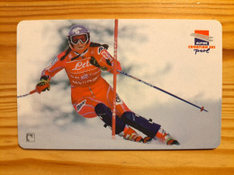 Phonecard Croatia - Skiing, Milka - Croazia