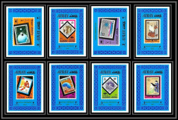Ajman - 2704d/ N° 869/876 Philatokyo 71 1971 Japanese Japan Japon ** MNH Deluxe Miniature Sheet Stamps On Stamps - Esposizioni Filateliche