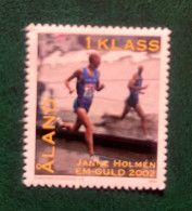 Aland 2002 - Janne Holmén - Winner In The Men’s Marathon In The European Athletics Championships. - Aland