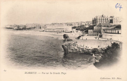 FRANCE - Biarritz - Vue Sur La Grande Plage - Carte Postale Ancienne - Biarritz