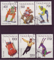 Afrique - Tanzanie - 1994 - Sports - 6 Timbres Différents -  6611 - Tansania (1964-...)