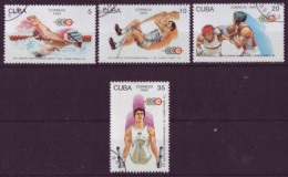 Amérique - Cuba - 1993 - XVII° Juegos Centramericanos Y Del Caribe - 4 Timbres Différents -  6613 - Autres & Non Classés