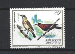 Rwanda 1983 Bird Y.T. 1096 (0) - Usati