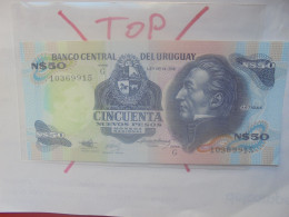 URUGUAY 50 PESOS (1988-89) Neuf (B.33) - Uruguay