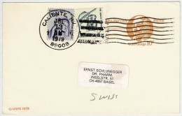Vereinigte Staaten / USA 1979, Ganzsachenkarte / Post Card / Stationery Caliente - Basel (Schweiz) - 1961-80