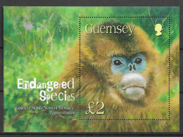 GUERNSEY FAUNA 2004 Yv BF 53 MNH - Guernesey