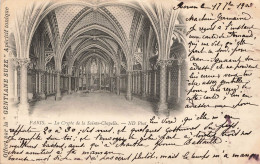 FRANCE - Paris - La Crypte De La Sainte Chapelle - Carte Postale Ancienne - Sonstige Sehenswürdigkeiten