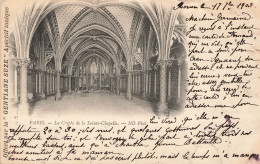 FRANCE - Paris - La Crypte De La Sainte Chapelle - Carte Postale Ancienne - Otros Monumentos