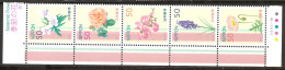 Japon Nippon 2012 N° 5687 / 91 ** Fleurs, Violette, Rose, Roses, Cornouiller, Jacinthe De Raisin, Coquelicots, Pavot - Unused Stamps