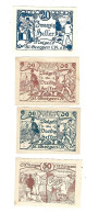 **Austria Notgeld St Georgen Im Attergau  20+2x30+50 Heller 888/2a - Austria