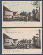 BATHURST - 2 Cartes ( Plis ) - Gambia