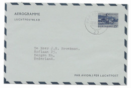 Suriname Luchtpostblad Naar Nederland (SN 2529) - Surinam ... - 1975