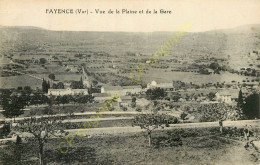 83.  FAYENCE .  Vue De La Plaine Et De La Gare . - Fayence