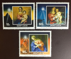 St Lucia 1993 Christmas MNH - St.Lucia (1979-...)