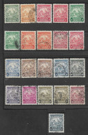 BARBADOS 1938 - 1947 SET SG 248/256a FINE USED Cat £41 - Barbades (...-1966)