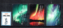 Suomi Finland Aurora Borealis 2009 1993-1995 USED - Usados