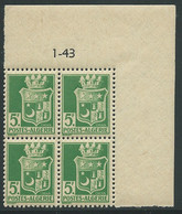 ALGERIE N°183** COIN DATE DU 1/43 - Ongebruikt