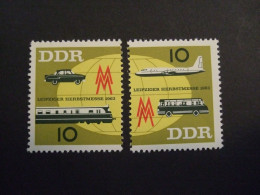 DDR 1963 - Leipziger Messe, Nr. 976 - 977  MNH** (A15-TVN-01) - Bussen