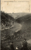 Chatelus Le Marcheix - Paysage D Hiver Sur Le Thaurion- Bergere - Bergeres - Moutons - - Chatelus Malvaleix