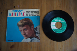 JOHNNY HALLYDAY SERRE LA MAIN D UN FOU  EP 1962 VARIANTE - 45 T - Maxi-Single