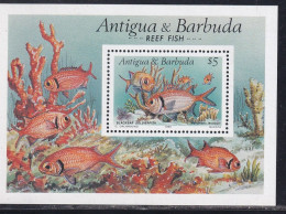 Antigua Et Barbuda BF N°179 - Poisson - Neuf ** Sans Charnière - TB - Antigua Et Barbuda (1981-...)