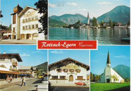 Duitsland 55 Rottach-Egern Rathaus, Malerwinkel, Hauptstrasse - Muehldorf