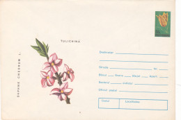 FLOWER , UNUSED,   COD. 0102/74 , COVERS STATIONERY   ROMANIA - Ganzsachen