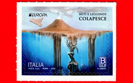 Nuovo - MNH - ITALIA - 2022 - Europa – Miti E Leggende - Colapesce – Sicilia - B 50 G - 2021-...:  Nuovi