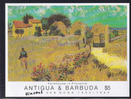 Antigua Et Barbuda BF N°218 - Van Gogh - Neuf ** Sans Charnière - TB - Antigua Et Barbuda (1981-...)