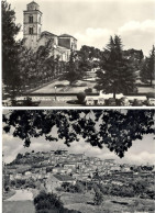 FERMOI (ASCOLI PICENOI) - 2 Cartoline - Panorama E Cattedral E Girafalco  -1953 - Fermo