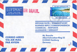 Australia Air Mail Cover Sent To Germany 15-6-2002 Single Franked - Brieven En Documenten