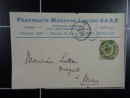 Pharmacie Moderne Lucien Baar Fournisseur Des Hôpitaux Et L'Etat Indépendant Du Congo Bruxelles - Händler