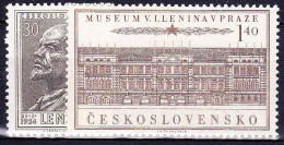 ** Tchécoslovaquie 1954 Mi 844-5 (Yv 748-9), (MNH)** - Ungebraucht