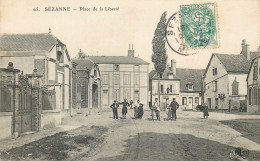 MARNE  SEZANNE  Place De La Liberté - Sezanne