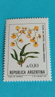 ARGENTINE - ARGENTINA - Timbre 1986 - Fleurs - Orchidée Flor De Patito (oncidium Bifolium) - Neufs