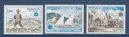 Monaco - YT N° 1186 à 1188 ** - Neuf Sans Charnière - 1979 - Ungebraucht