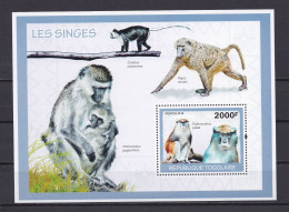 TOGO 2010 BLOC N°372 NEUF** SINGES - Togo (1960-...)