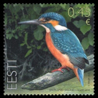 Kingfisher Alcedo Athis Bird Of The Year Estonia Estland Mint MNH Stamp 2014 - Estland