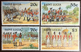 St Lucia 1997 Brigands War Anniversary MNH - St.Lucia (1979-...)